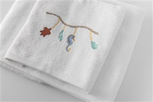 Face Towel Shelly Coral