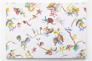 Placemat Paper Shelly, Pack of 50 
