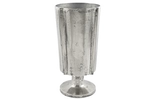 Antik Gümüş Ayaklı Vazo 24*44 Cm P326.356156