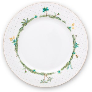Jolie Beyaz Yemek Tabağı 26,5 cm 51001252