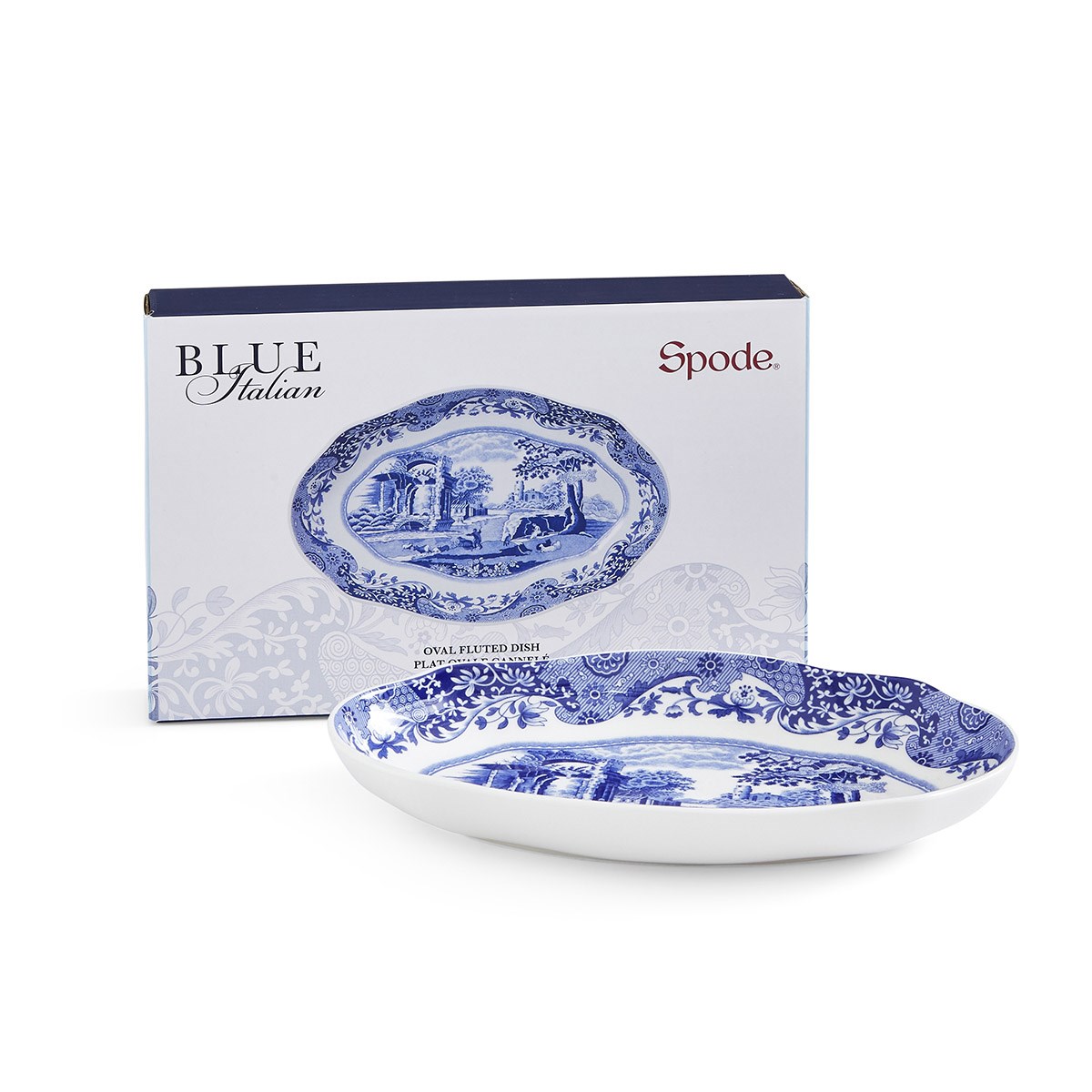 Blue Italian Oval Servis 22 cm RW.BLI.78918-XD 