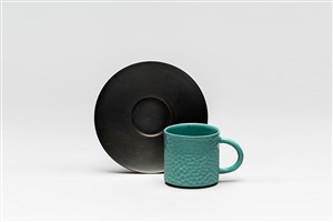 Seaweed Porcelain Coffee Cup PAS004 