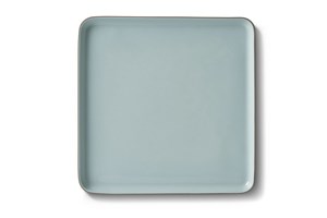 Square Medium Plate Stone & Aqua Shiny KRT031320S