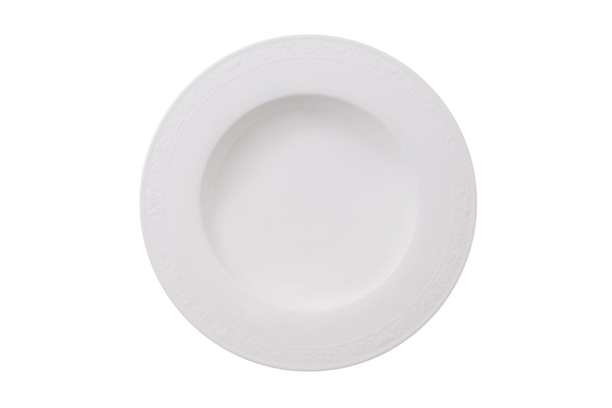 Villeroy&Boch White Pearl Çukur Tabak 24 cm VRH10-4389-2700 