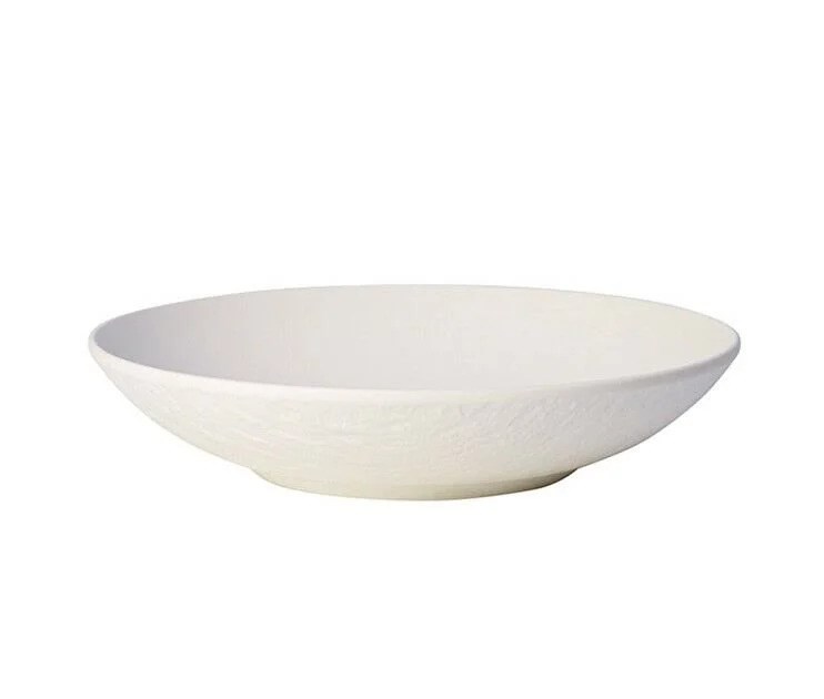 Villeroy&Boch Manufacture Rock Blank-Coupe Gourmet Çukur Tabak 28.5 Cm VRH10-4240-2701 