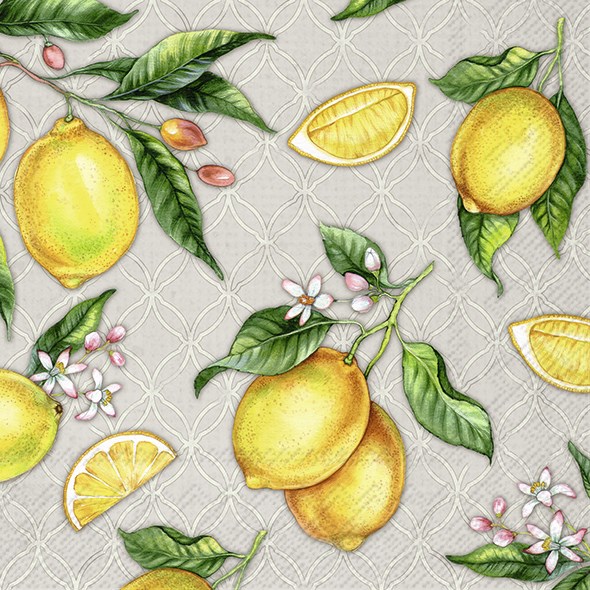 Ihr Kağıt Peçete Citrons 33*33 cm - L 960145 